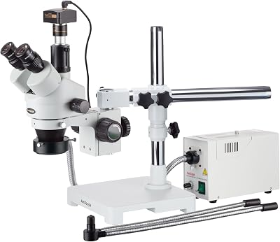 AmScope SM-3TZ-FODR-M Digital Professional Trinocular Stereo Zoom