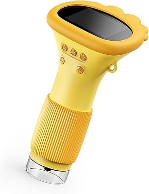 Dpofirs Kids Portable Microscope, 100 to 1000X Zoom Handheld Microscope Real Time HD Imaging with 2 Inch Screen, 2MP Pocket Microscope with LED Light for Win for OS X (White), Dpofirso9cvye7q1g-11