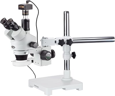 AmScope SM-3TX-54S-5M Digital Professional Trinocular Stereo Zoom