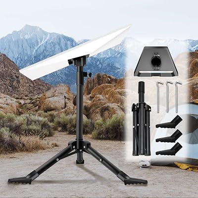 Starlink Standard 4/4X Tripod Mount, Starlink Gen 3/4 Tripod Stand, 360°