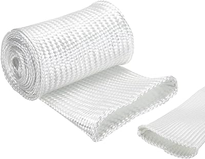 uxcell Insulation Cable Protector 75mm/2.95 Inch-2m/7 Feet White