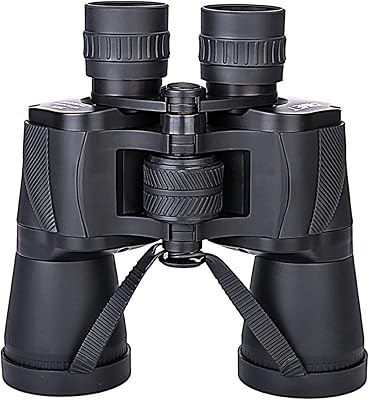 EKSMA 20x50 High Power Binoculars, BAK-4, Large Eyepiece, Portable and Waterproof Binoculars Telescope with Multilayer-Coated Lenses for Adult Bird Watching Sightseeing Climbing Hiking
