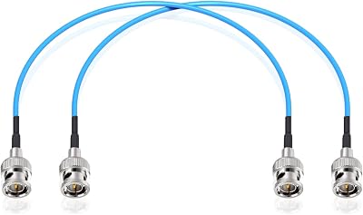Superbat HD-SDI 3G SDI Cable 1ft BNC Jumper 75 Ohm RG179 Thin Coaxial Cable