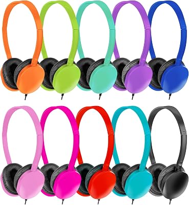 ZNXZXP Headphones Bulk 15 Pack for School Classroom Student Boys Girls Teen