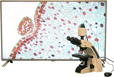 AmScope T720-HD18 1000X Plan Infinity Kohler Laboratory Compound