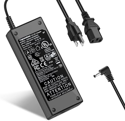 19V Laptop Charger for Gateway GWTN156-1BK GWTN156-1BL GWTN156-4BL GWTN156-5BK GWTN156-7BL GWTN156-7BK GWTN141-4BL GWTN141-4GR GWTN141-10BK GWTN141-10BL GWNR71517-BL BK AC Adapter Power Supply