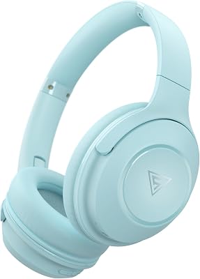 DOQAUS Bluetooth Headphones Over Ear, 70H Playtime,3 EQ Modes, with ENC Mic