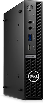 Dell Optiplex 7010 Micro (MFF) Intel 13th Gen i5-13500T (14-Core) 512GB SSD 16GB DDR4 Intel AX WiFi 6 Wireless KB/Mouse Windows 11 Pro (Renewed)