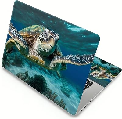 BEOTIWAD Laptop Skin Sticker Cover 12-15 Inch,Sea Turtle